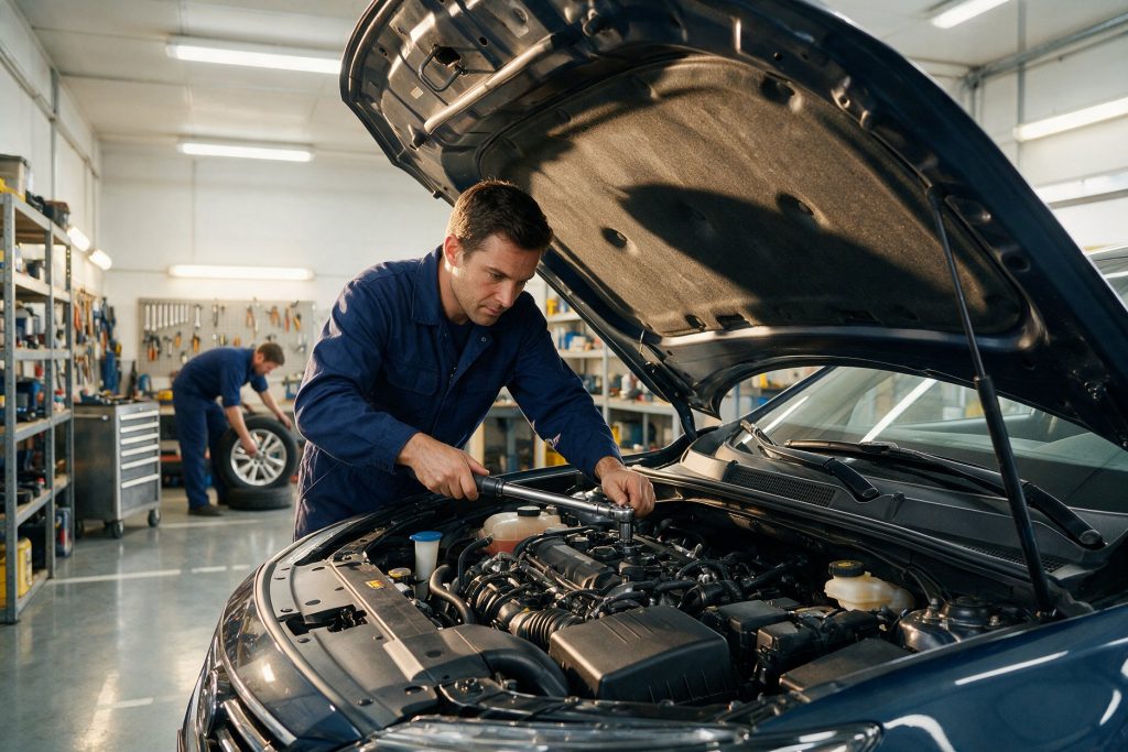 Bilreparation hos Västberga Auto Service AB